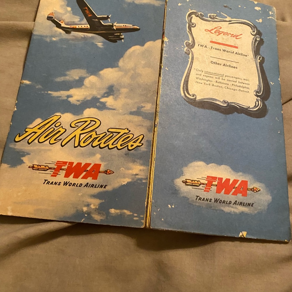 TWA vintage flyer - Picture 4 of 5